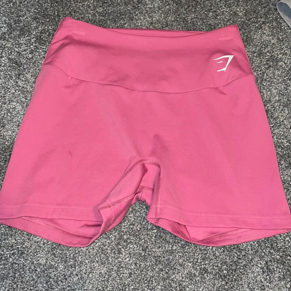 Gymshark Women's High Waist Shorts - Pink